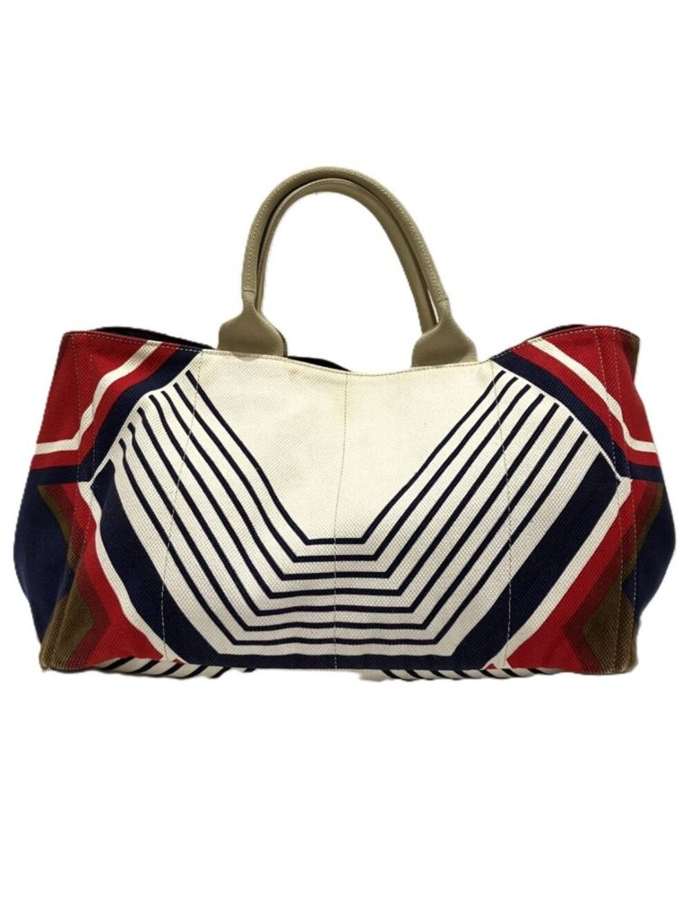 Prada Canapa Tote Canvas - Picture 2 of 9